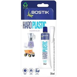 Bostik Hard Plastic Glue 20ml Clear