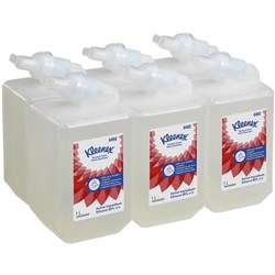 Kleenex Alcohol Foam Hand Sanitiser 1L, Carton of 6