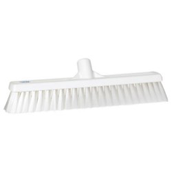 Vikan Floor Broom Head Medium 400mm White
