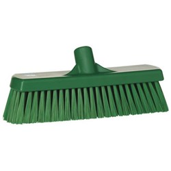 Vikan Floor Broom Head Medium 300mm Green