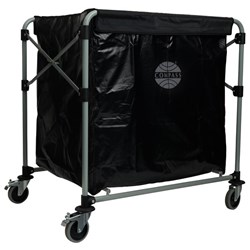 Compass Collapsible Laundry Cart with Vinyl Bag 300L