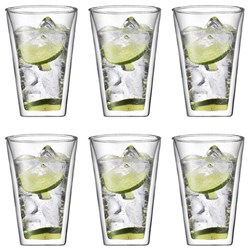 Bodum Canteen Double Wall Glasses 400ml, Box of 6