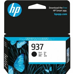 HP 937 Black Original Ink Cartridge 4S6W5NA