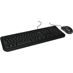 Incase Designed by Microsoft Wired Desktop 600 Keyboard & Mouse Black