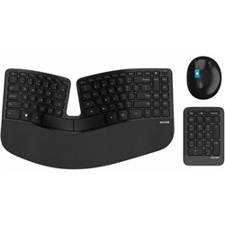 Incase Designed by Microsoft Wireless Sculpt Ergonomic Desktop Keyboard & Mouse
