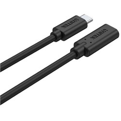 Unitek USB-C 3.1 Male to Female Extension Cable 1.5m Black