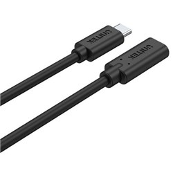 Unitek USB-C 3.1 Male to Female Extension Cable 1m Black