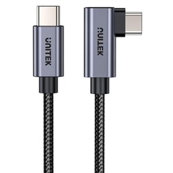 Unitek USB-C to Right Angled 90 Degree USB-C Connector 2m