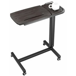 Icare Over Bed Table Standard Base Charcoal