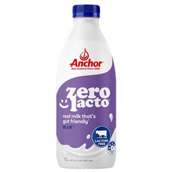 Anchor UHT Milk Zero Lacto Blue 1L