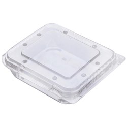 Berry Fruit CP125 Punnet 125g 127x115x35mm Clear, Carton of 360