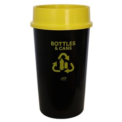 Sabco Recycling Station Bottles & Cans Bin 60L Yellow