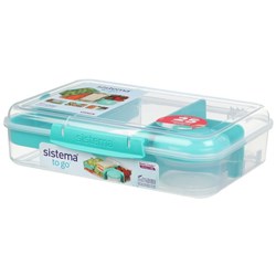 Sistema Bento Create To Go with Mini Bite Container Lunchbox 1.48 Litre