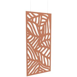 Boyd Acoustic Hanging Carved Panel 1200mm Kawakawa Rust