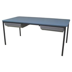 SitRite Deluxe Group Table With Tote 1600mm Pro Blue/Black