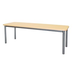 SitRite Deluxe Kneeling Table 1200mm Maple/Silver