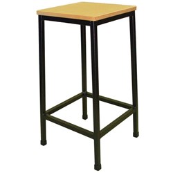SitRite Standard Stool 660mm MDF Seat Black Frame