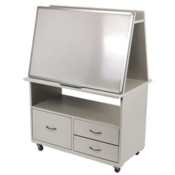 SitRite SR62 Teachers Station 900x500mm Grey