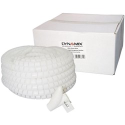 Dynamix Easy Wrap Cable Management 20m x 20mm White