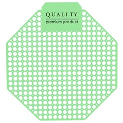 Wave 2.0 Basic Screen Urinal Mat Cucumber Melon, Pack of 10