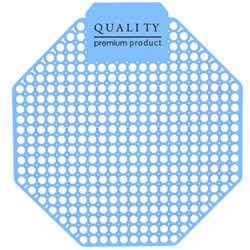 Wave 2.0 Basic Screen Urinal Mat Kiwi Grapefruit, Pack of 10