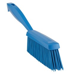 Vikan Bannister Medium Bristle Brush 330mm Blue