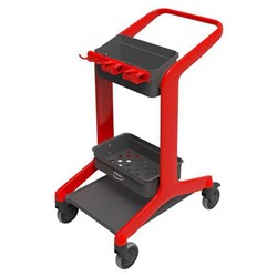 Vikan HyGo Mobile Cleaning Station Red