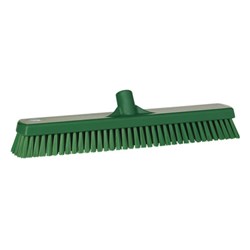 Vikan Wall/Floor Stiff Bristle Washing Brush 470mm Green