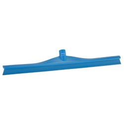 Vikan Ultra Hygienic Floor Head Squeegee Single Blade 600mm Blue