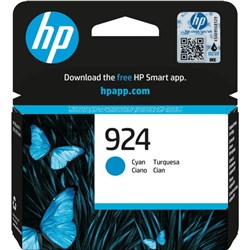 HP 924 Original Ink Cartridge Cyan