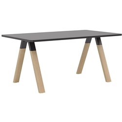 Ligna Meeting Table 2100x900mm Oak/Black
