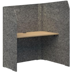 Sonic Focus Pod 1500/1300x1200x1000/625mm Marble/Classic Oak