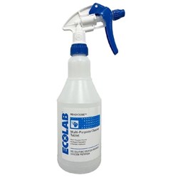Ecolab ReadyDose Multipurpose Empty Trigger Spray Bottle 750ml