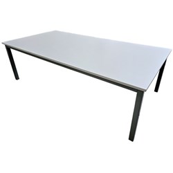 SitRite Kitset Boardroom Table 2400x1200mm Grey/Black