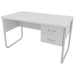 SitRite Uni Teachers Desk 1200x720mm Grey/Silver