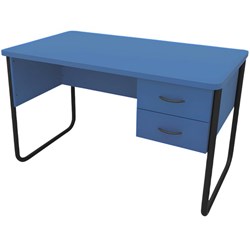 SitRite Uni Teachers Desk 1200x720mm Pro Blue/Black