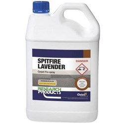 Spitfire Carpet Pre-Spray Detergent Lavender 5L, Carton of 3