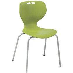 Eden Omni 4 Leg Polypropylene Chair Green

