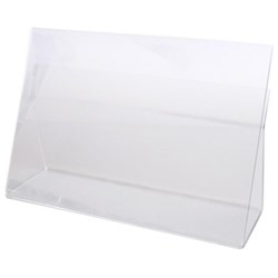 Deflecto Open Book Display Stand A5 295x205x95mm