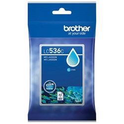 Brother LC536C Cyan Ink Cartridge
