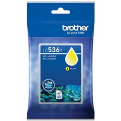 Brother LC536Y Yellow Ink Cartridge
