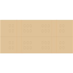 Berry Fruit Die-Cut Cardboard Bin Liner 2305x530mm, Bundle of 20