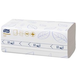 Tork H2 Premium Xpress Soft Hand Towel 2 Ply 100889, Carton of 12 Packs