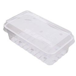 Berry Fruit Punnet Lids for Berry Fruit 900g Punnets Clear, Carton of 240