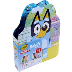 Crayola Colour & Sticker Bluey Kit