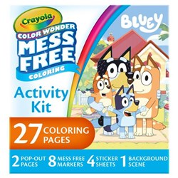Crayola Colour Wonder Bluey Colouring Activity Kit