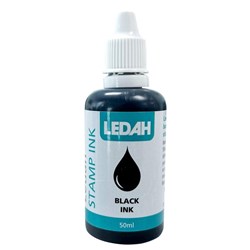 Ledah Stamp Ink 50ml Black