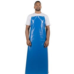 IDAS PVC Apron with Metal Clips 900x1350mm Blue, Carton of 150