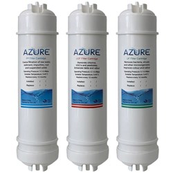 Azure Triple Stage Replacement Filters, Set of 3