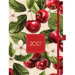 Collins A51 Diary Day Per Page 2027 Fruits Assorted Designs